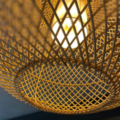 Luminária Pendente em Rattan Fast Envio⚡