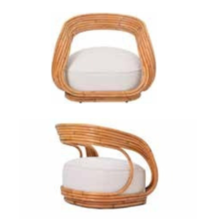 Poltrona Waves Bali em Rattan - CarmelaBlend ® | Online e Descomplicado