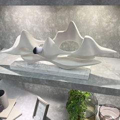Escultura Fluidez Abstrata - loja online