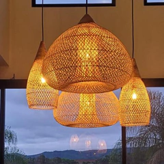 Luminária pendente Lombok em Rattan - loja online