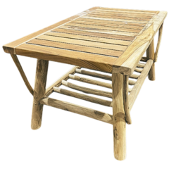 Mesa de Centro Aman em madeira Teca - comprar online