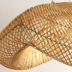 Luminária Pendente em Rattan - comprar online