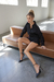 Short-Saia Lauren Noir - Graf