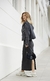 Saia Midi Raika Jeans Gray - loja online