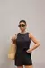Conjunto Maya Estelle Noir | Colete + Short