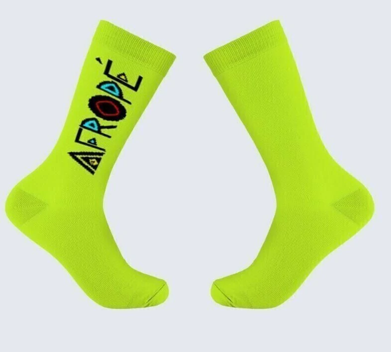 Meia Verde Neon