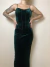 Vestido vintage em veludo (M)