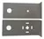 Soportes Largos Dobles Para Cortina Barral 3/4 19 Mm x2 Plateado - comprar online