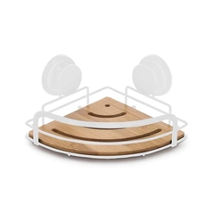 Esquinero Organizador ducha Simple Blanco - comprar online
