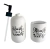 Set Dispenser y Portacepillo Ceramica en internet