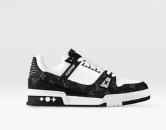 LV TRAINER WHITE BLACK WHITE