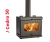 Calefactor Cedro Insertable Ñuke