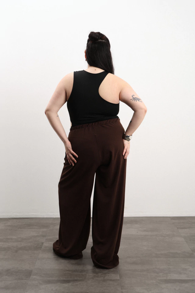 Pantalon suelto con cintura elástica Dandy — imagen 5