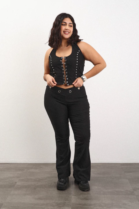 Pantalon de bengalina Lisboa - comprar online