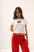 Top Fresa - Blanco
