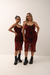 Vestido Trashed - Rojo