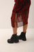 Vestido Trashed - Rojo en internet