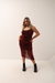 Vestido Trashed - Rojo - tienda online