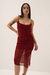 Vestido Maela - Bordo - comprar online