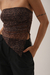 Top Chita - Marrón - comprar online