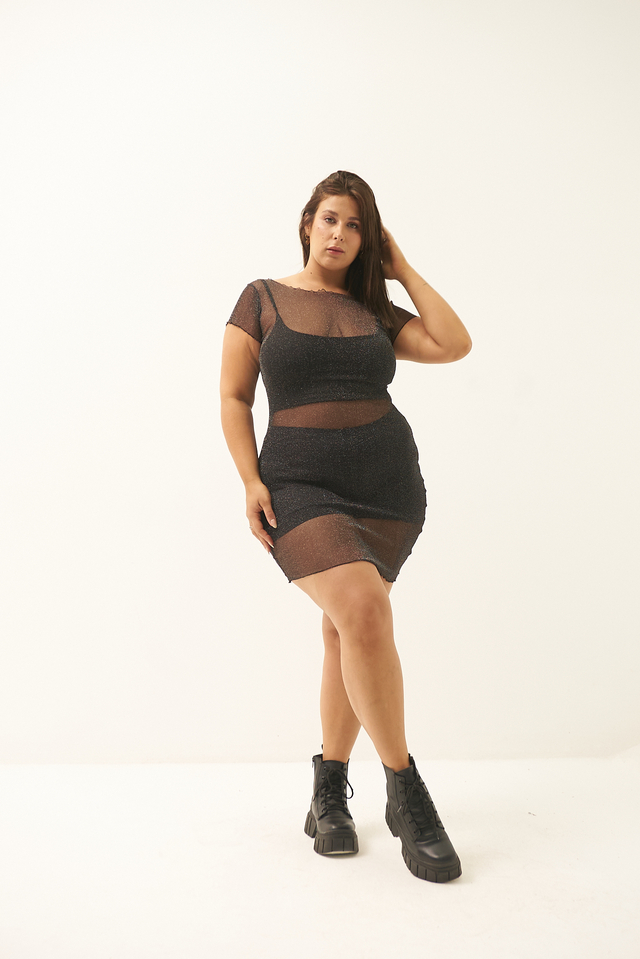 Vestido Iconic - Negro thumbnail 2