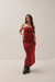 Vestido Margot - Bordo