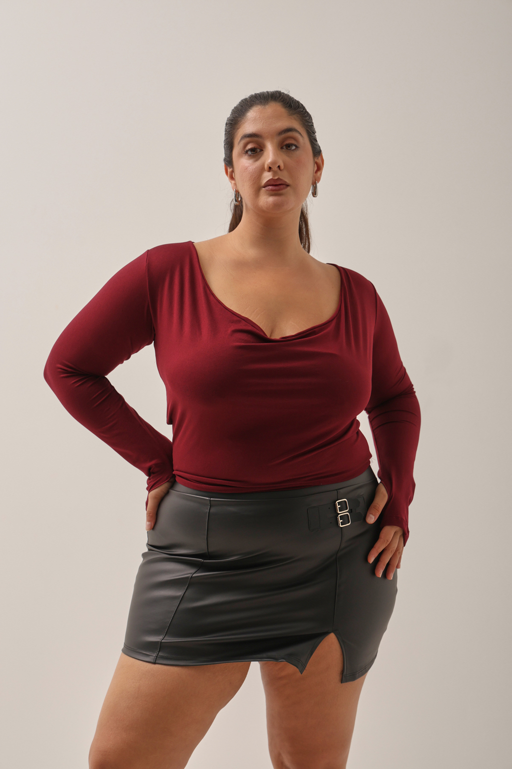 Top Seleine - Bordo thumbnail 3