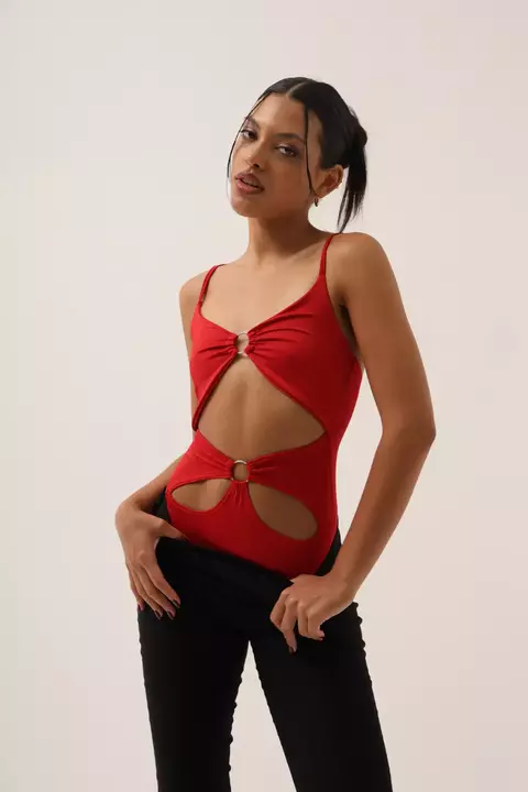 Body de noche con recortes Bahia - comprar online