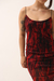Vestido Trashed - Rojo - comprar online