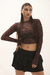 Top Tartan - Negro - NAIF Indumentaria
