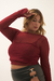 Top Wilda - Bordo - tienda online