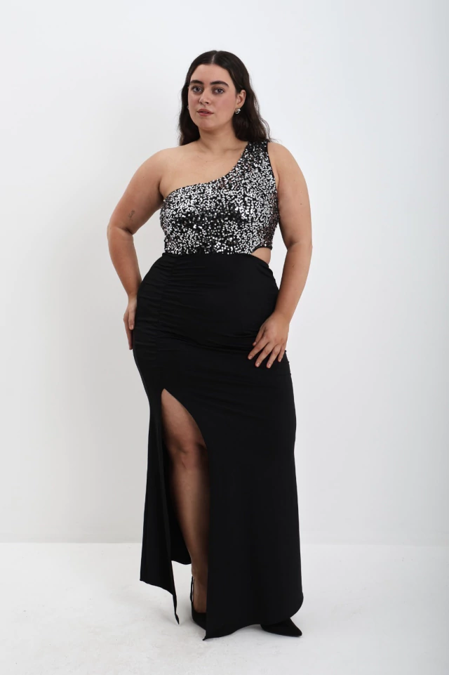 Vestido de fiesta con lentejuelas Serwit — imagen 5