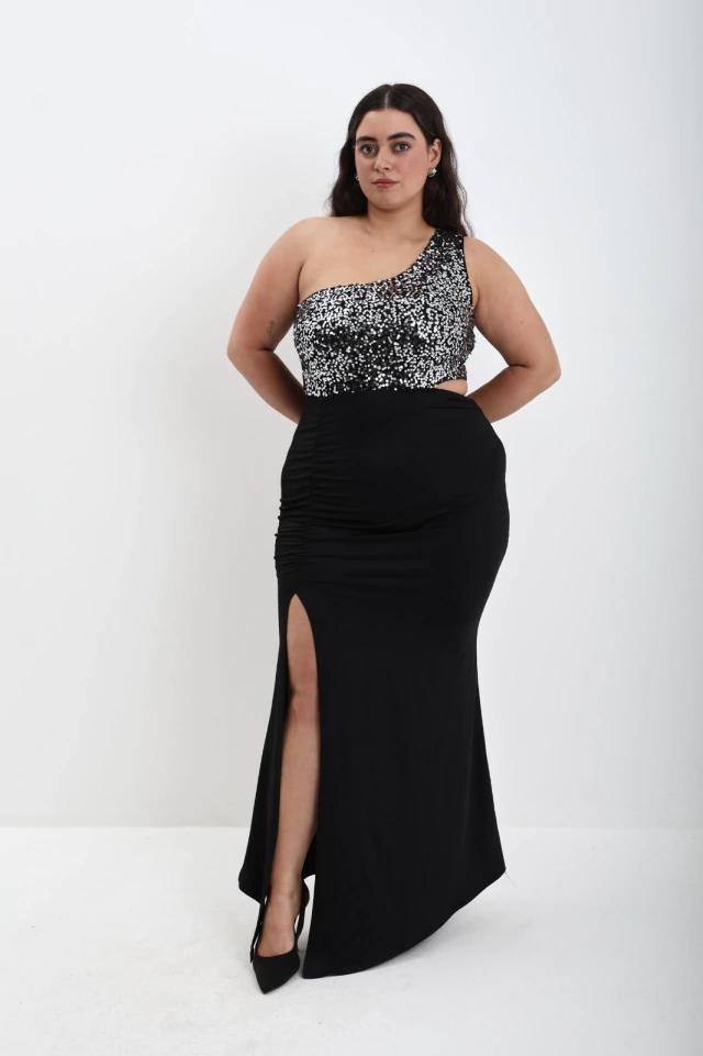 Vestido de fiesta con lentejuelas Serwit