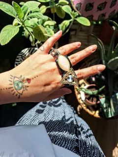 Anel Afrodite (VERIFICAR CORES DE BASE DISPONÍVEIS POR WHATSAPP) - Santa Miçanga