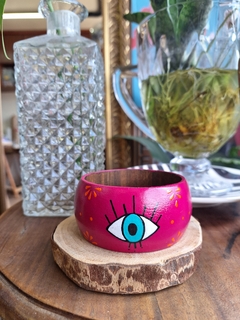 Pulseira Aura (em madeira, pintada à mão) - online store