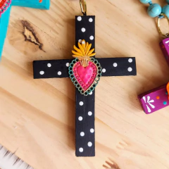 Pingente Cruz Guadalupe - comprar online