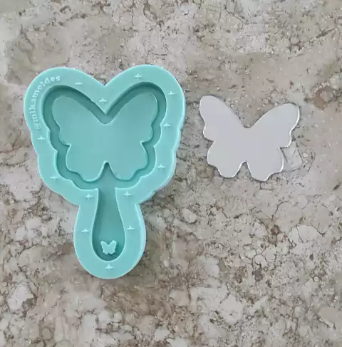 Mini espelho borboleta / não acompanha o espelho