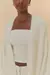 Cardigan Tricot Pelinho Branco - comprar online