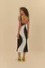 Vestido Recorte PB Crepe - Vitrine das Negas
