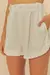 Short Pregas Bolso Lateral Off White na internet