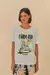 T-shirt Fit Estampada Farm Rio Copacabana