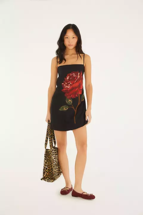 Vestido Curto Flor Rosalia - comprar online