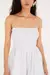 Vestido Curto Lastex Alcinhas Branco na internet