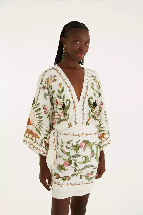 Vestido Curto Floresta Doce - comprar online