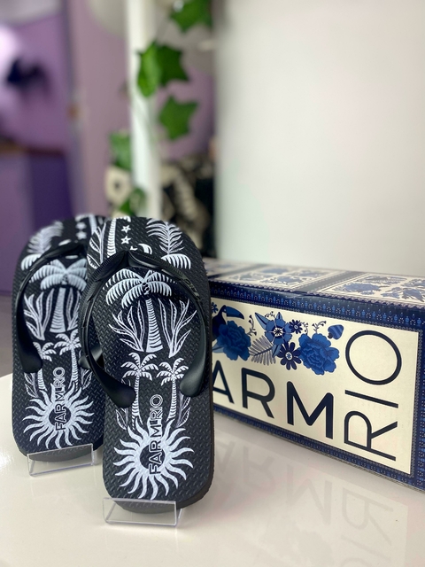 Chinelo Jangada Estampa Coqueiral - comprar online