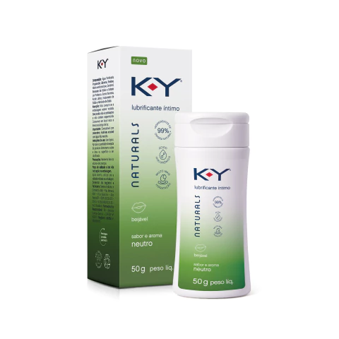 Lubrificantes Íntimos Beijáveis 50g - KY® NATURALS na internet