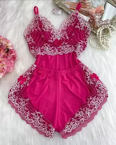 Baby doll luxo com renda - comprar online