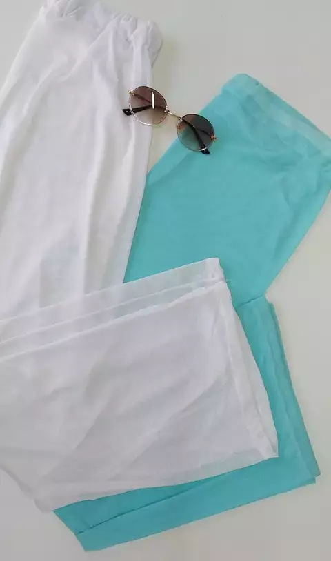 Saída de praia calça pantalona