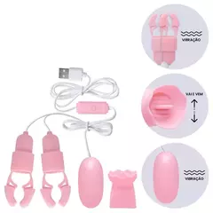 Prendedores Mamilos Vibrador Usb - comprar online