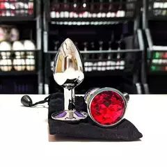 Plug Anal P metal cromado